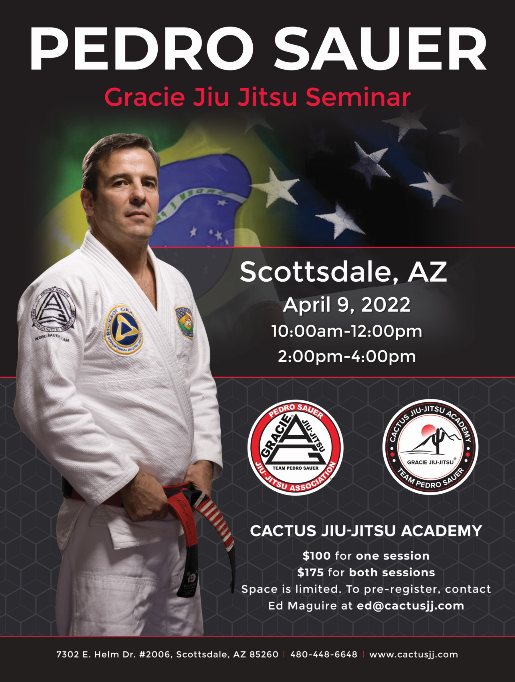 Master Pedro Sauer BJJ Seminar